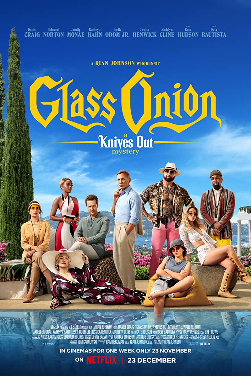 مشاهدة فيلم Glass Onion: A Knives Out Mystery 2022 مترجم